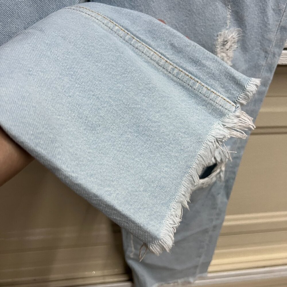 Boyish THE TOMMY High-Waisted Rigid Straight Jean Sz 26 in SPECTACULAR NOW - Picture 6 of 12